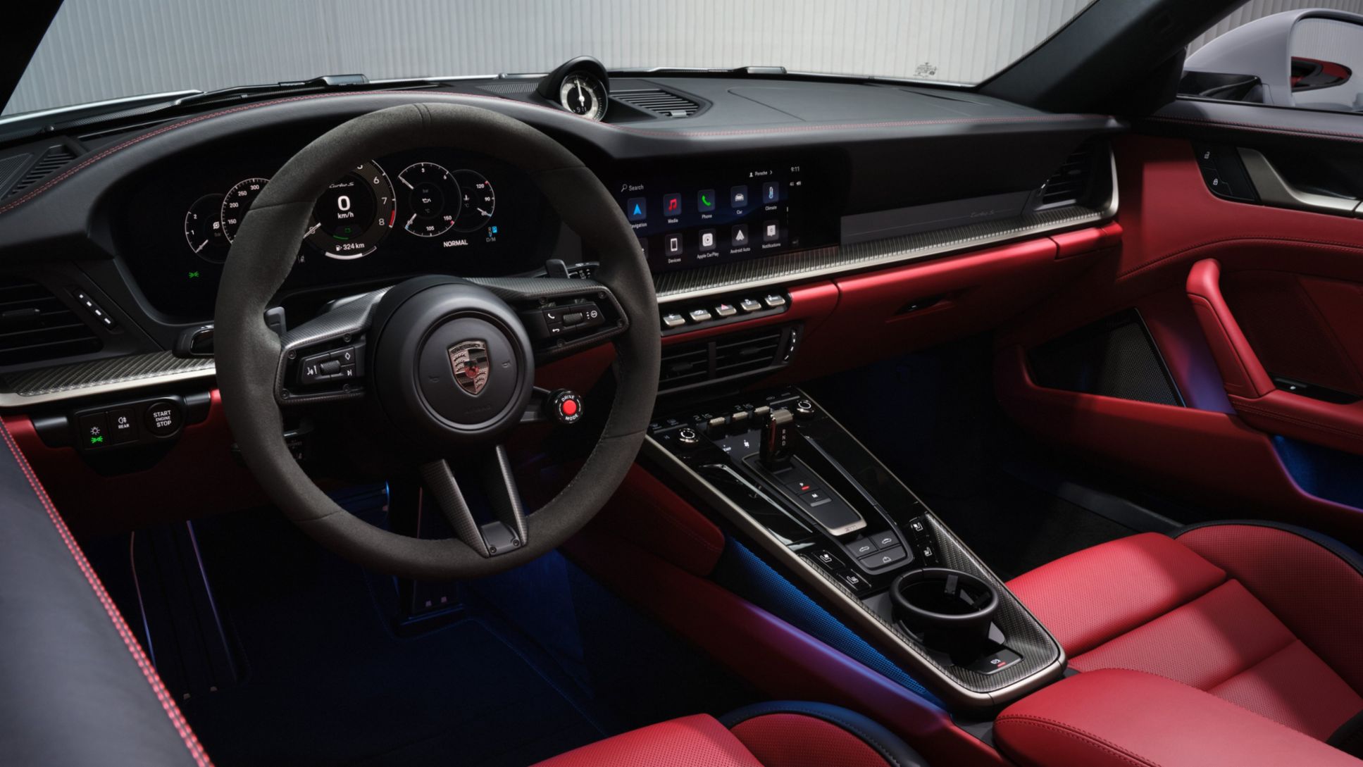 Porsche 911 Turbo S Cabriolet 2026 avokattoisena