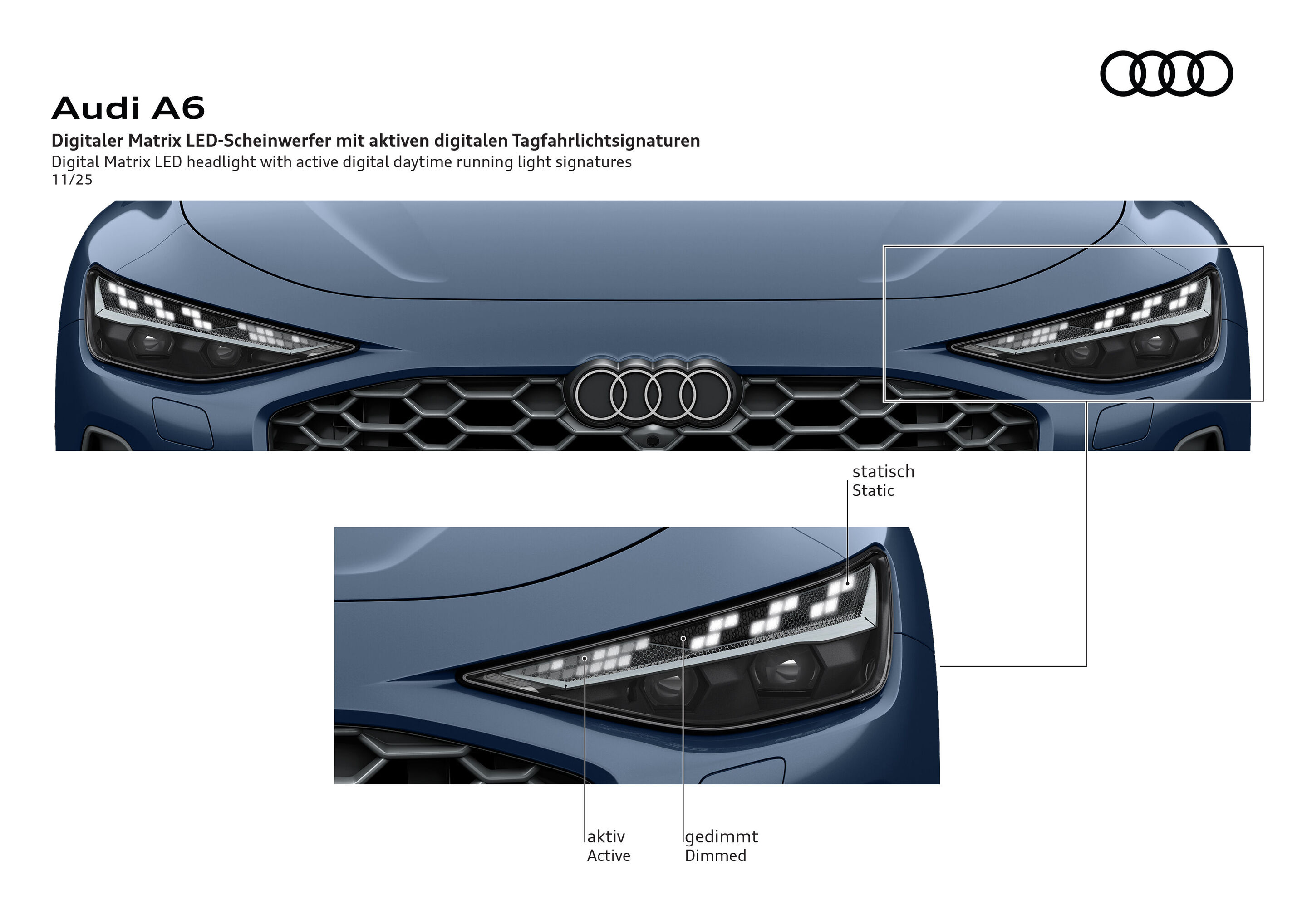 Audi A6 TFSI Sedan 2026 sisätilat