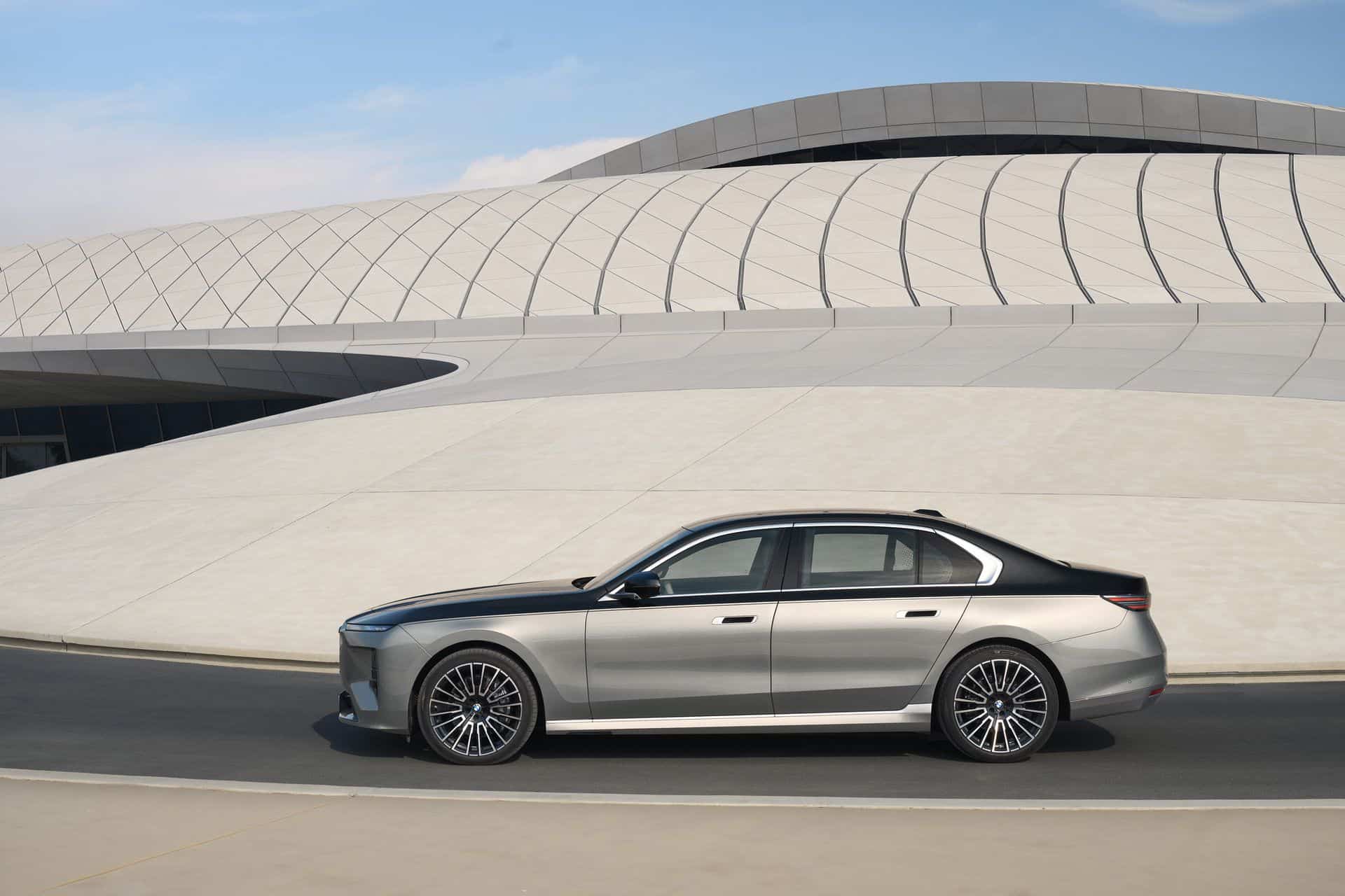 BMW 7 Series 2027 sivuprofiili