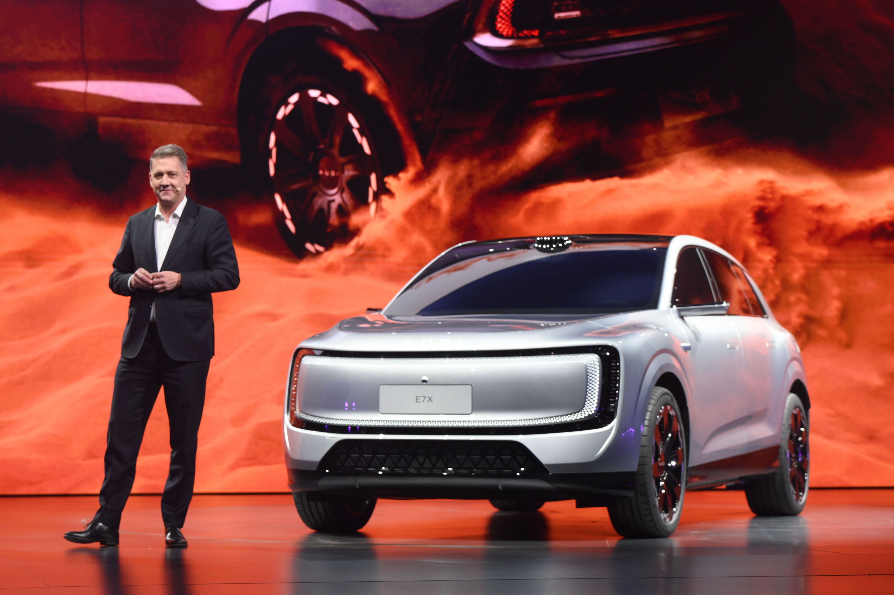 Audi E7X 2027 sivuprofiili