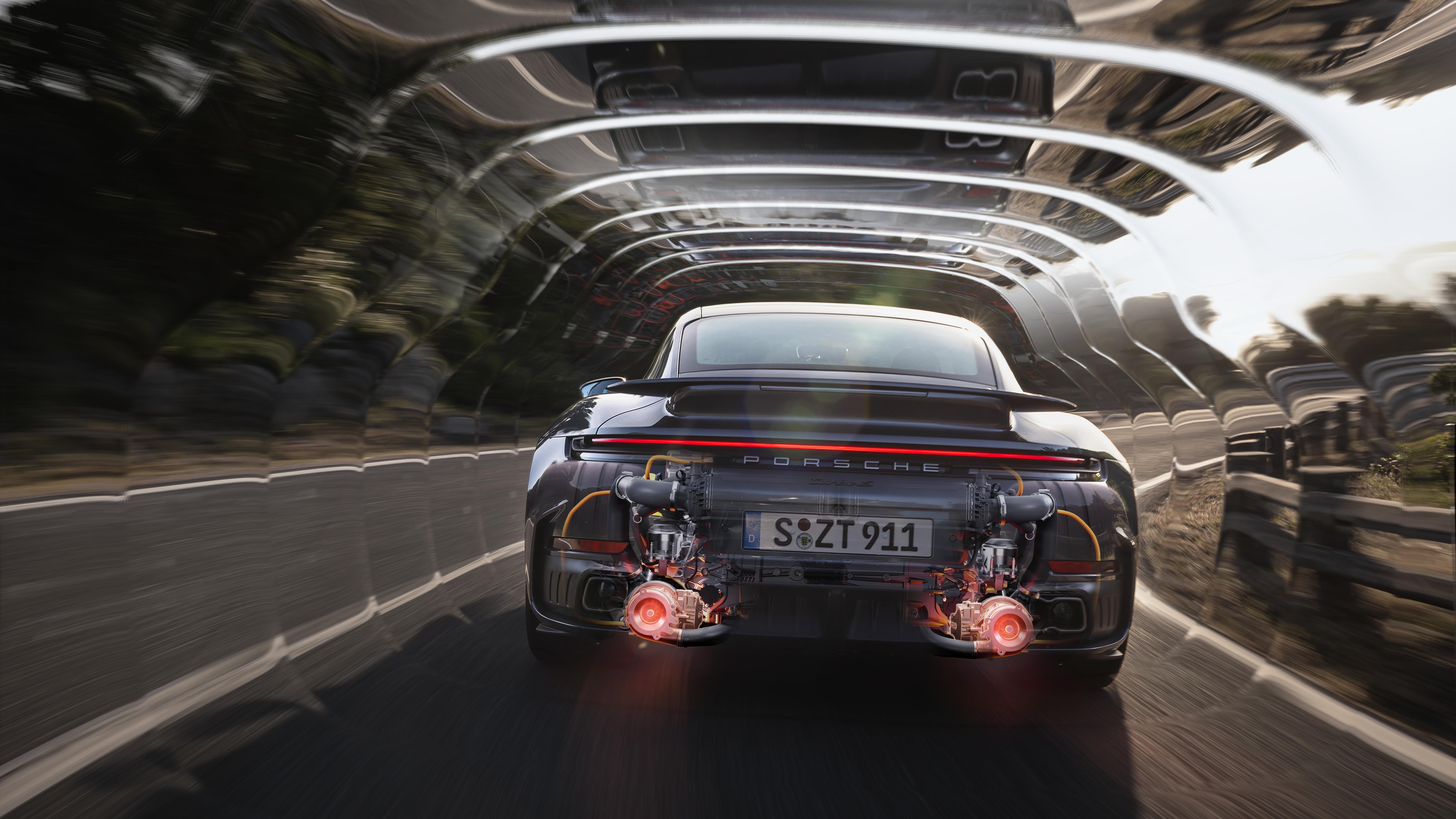 Porsche 911 Turbo S, Twin-Turbo T-Hybrid voimanlähde