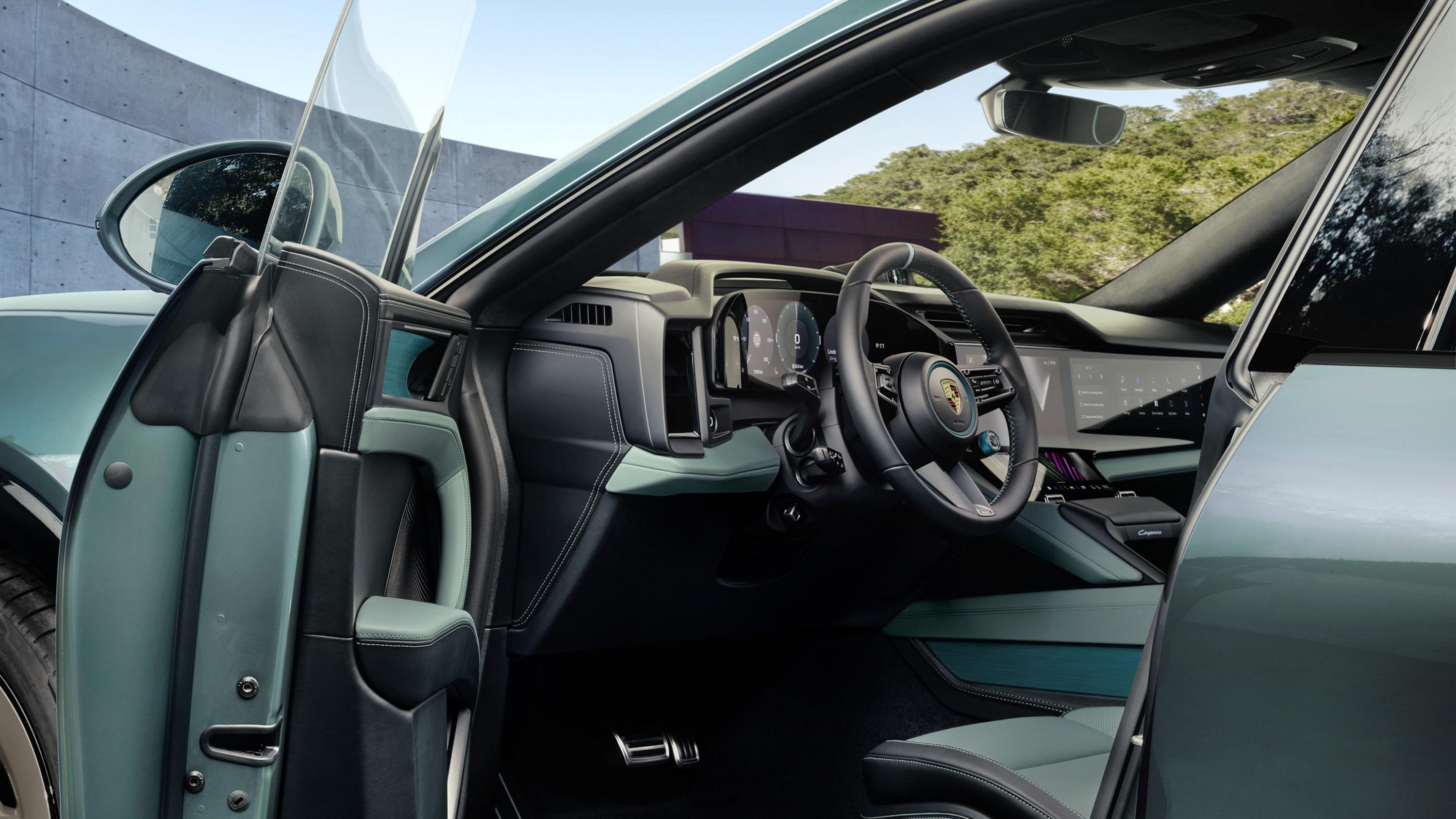 Porsche Cayenne S Electric, sisätila