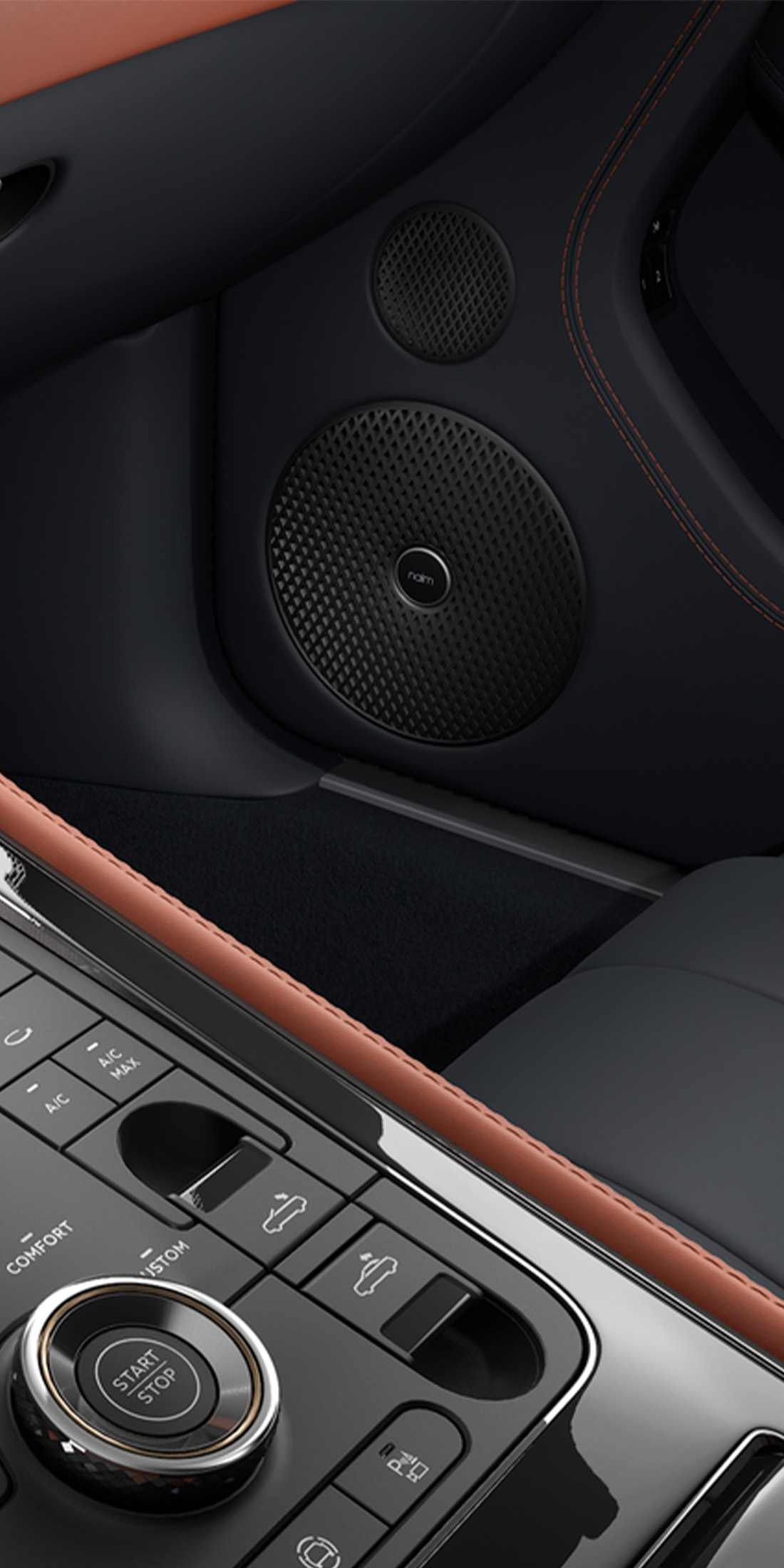 Bentley Continental GTC S, audio-ohjaus