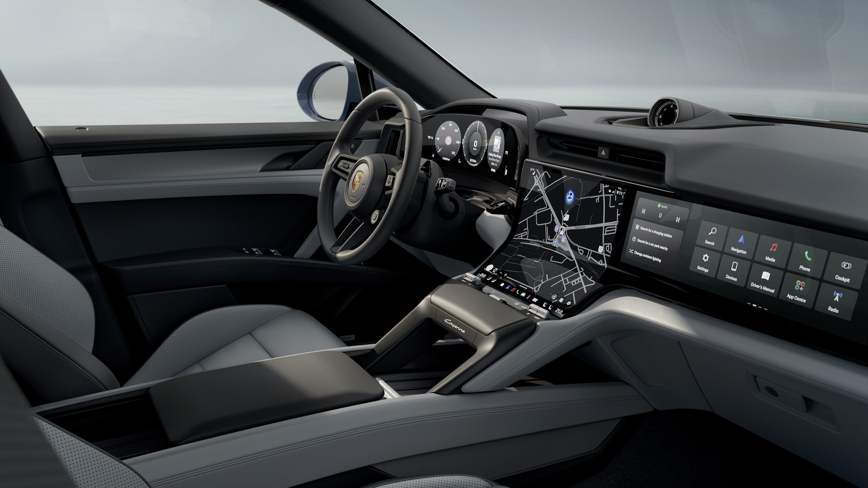 Porsche Cayenne Electric, sisätila