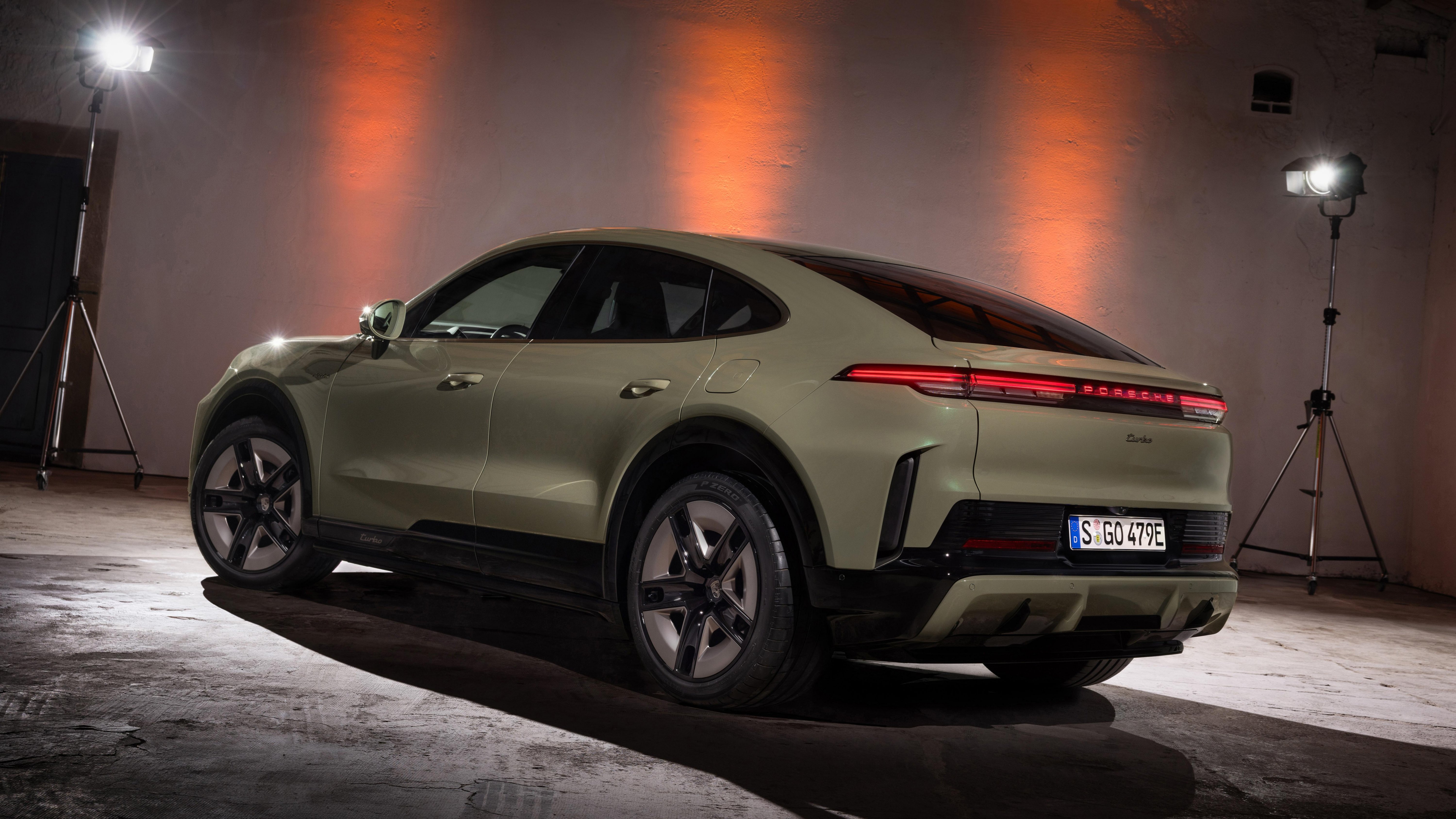 Porsche Cayenne Turbo Coupé Electric, studio