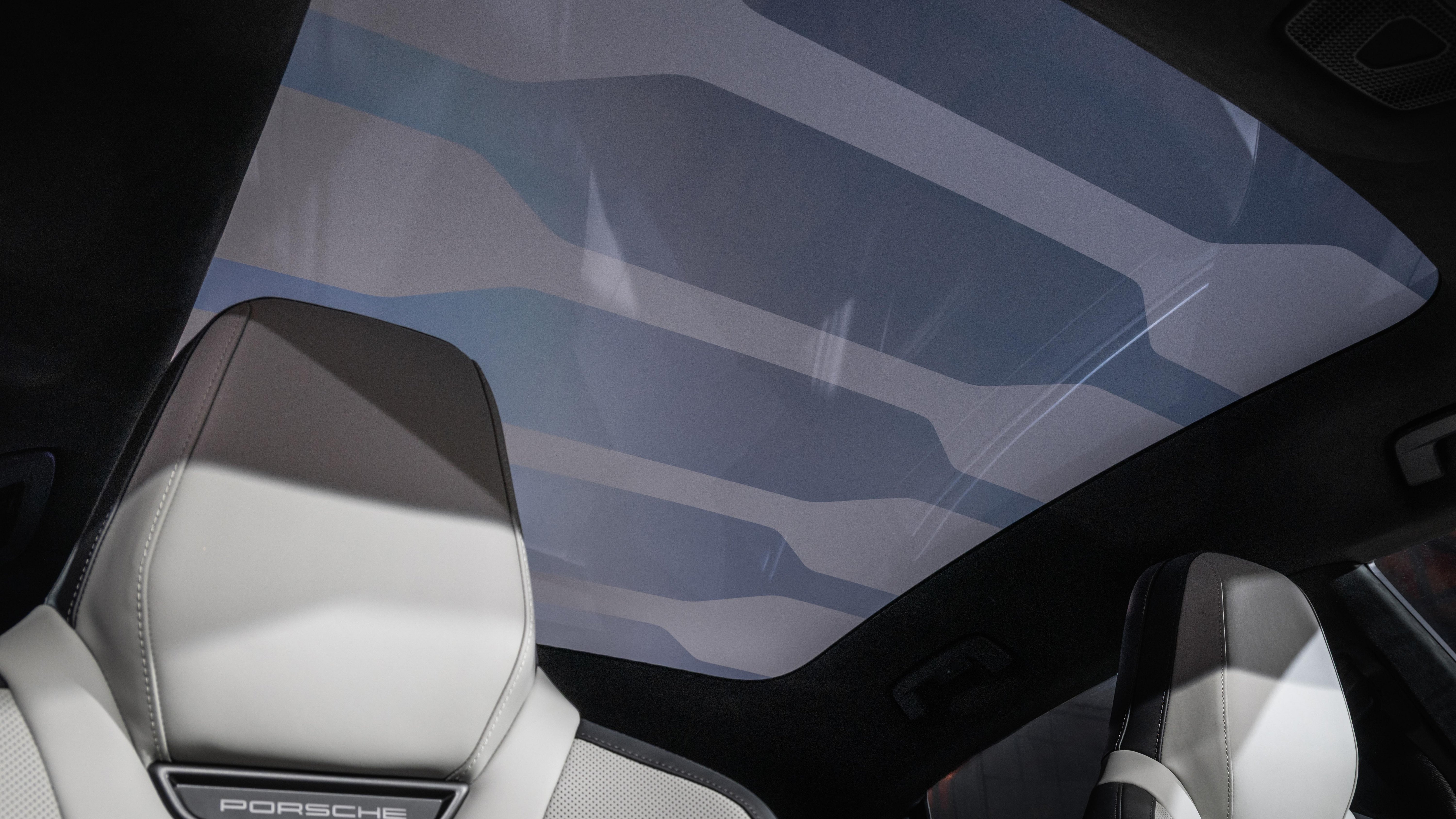 Porsche Cayenne Turbo Coupé Electric, sisätila, studio