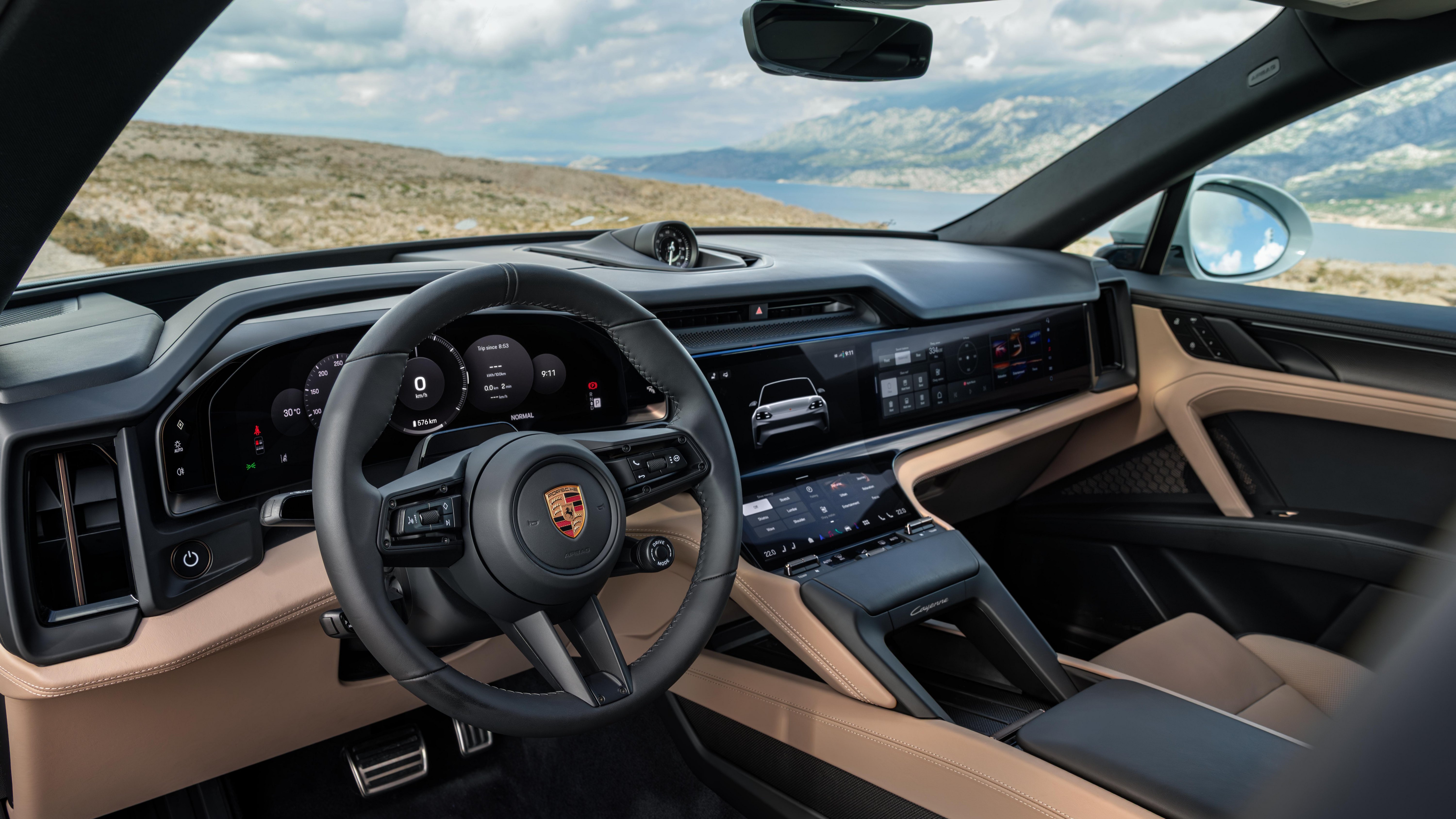 Porsche Cayenne S Coupé Electric, sisätila