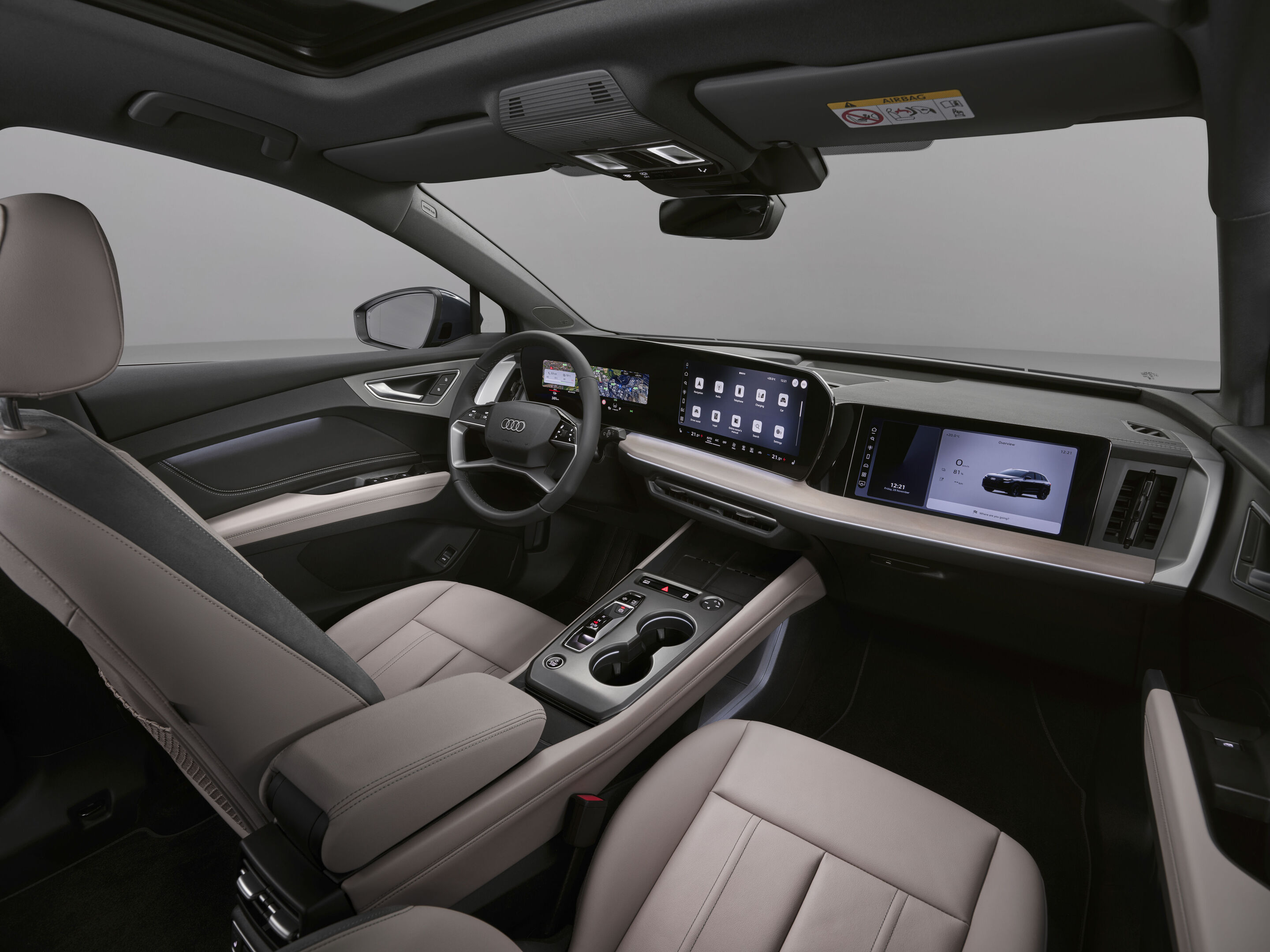 Audi Q4 e-tron sisätila