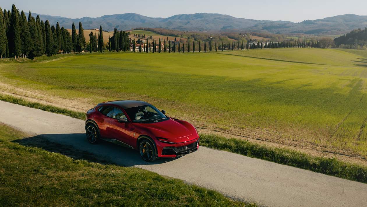 Ferrari Purosangue Handling Speciale 2027: 725-hevosvoimainen V12 saa 10 % vähemmän korin liikkeitä