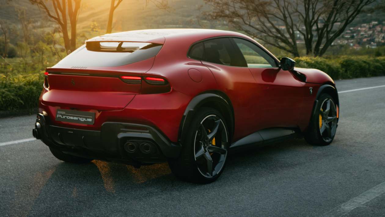 Ferrari Purosangue Handling Speciale 2027 sisätilat