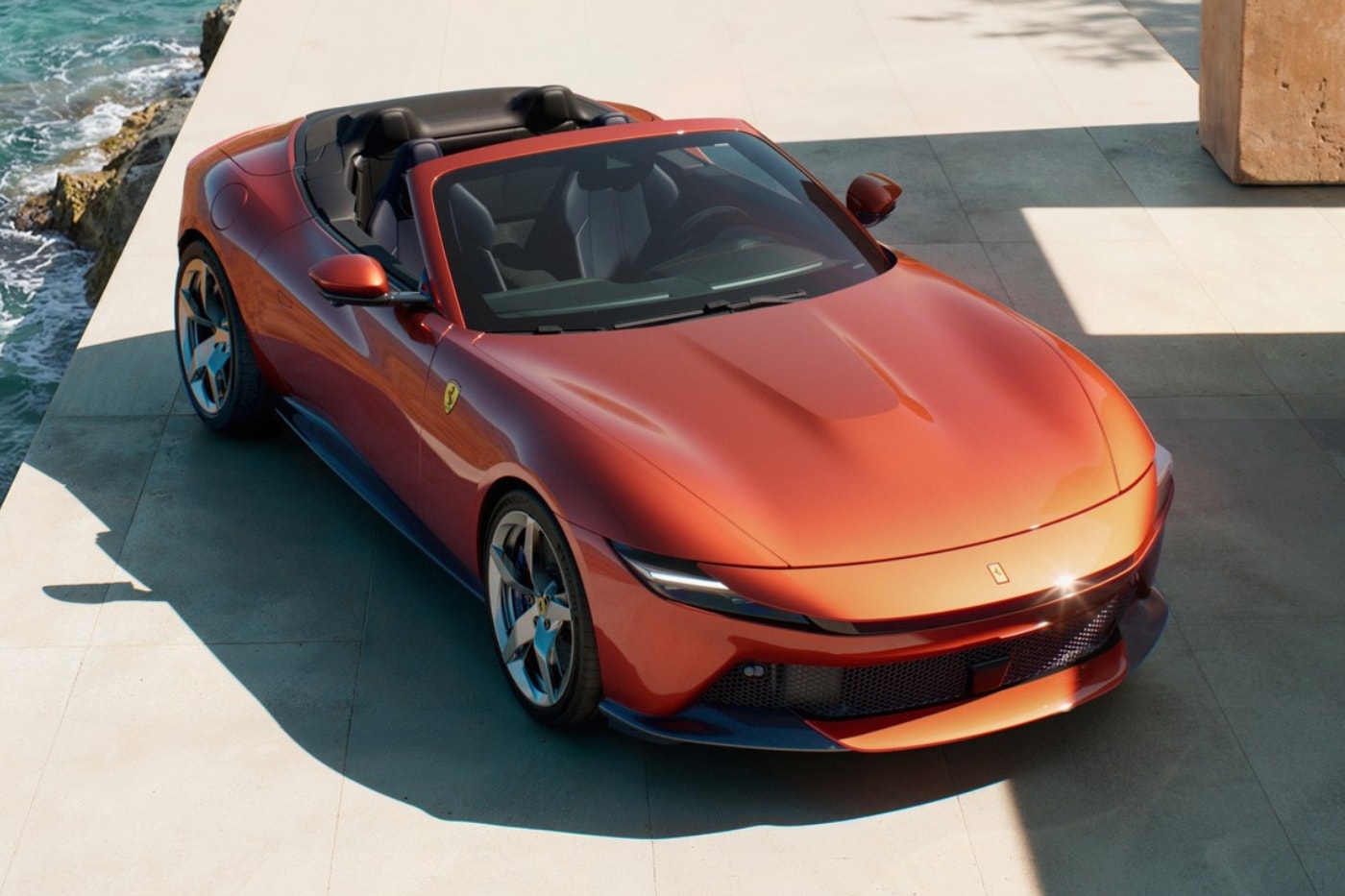 Ferrari Amalfi Spider 2027: 631 hv -avoauto Roman seuraajalle 270 000 euron lähtöhinnalla