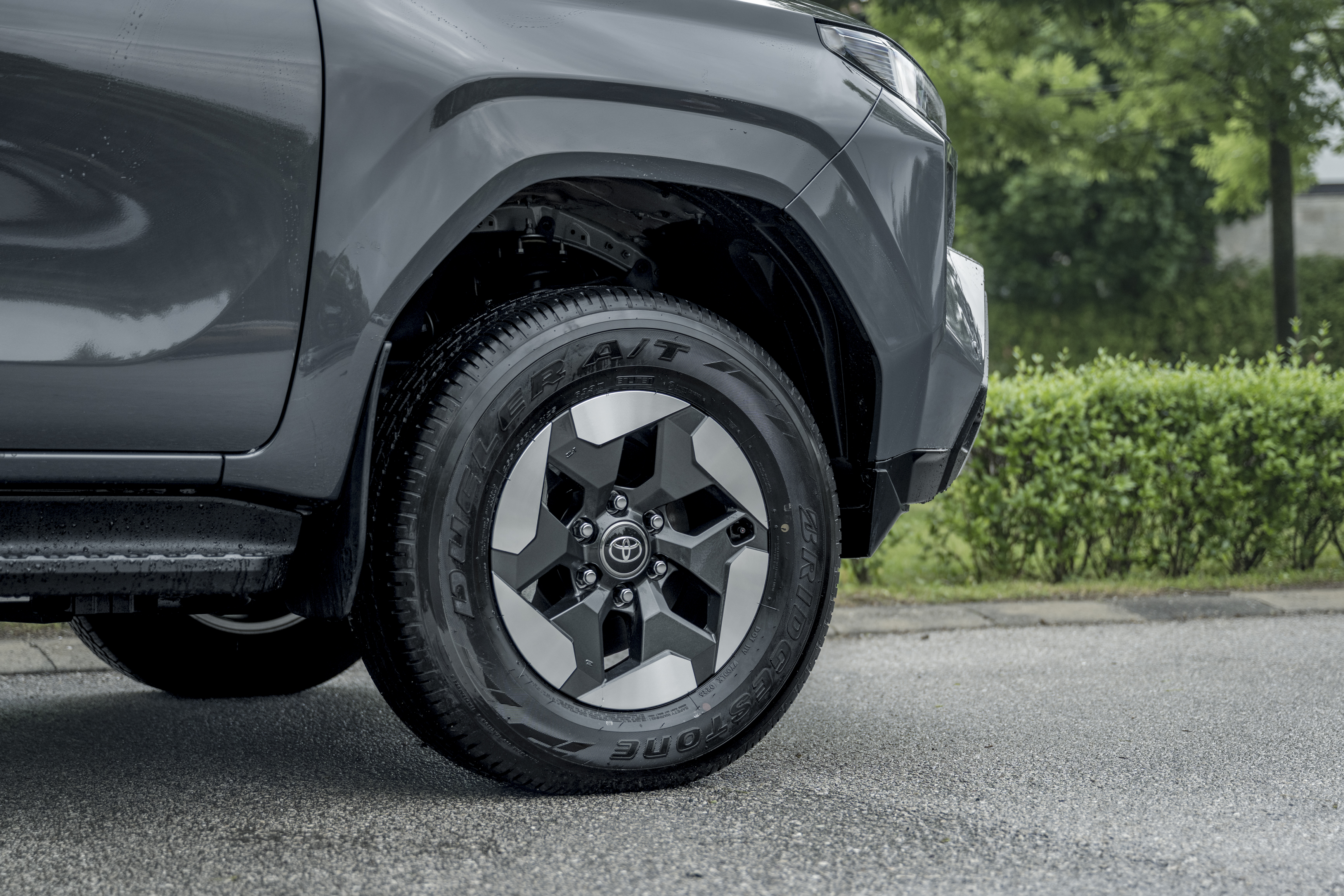 Toyota HiLux BEV yksityiskohta