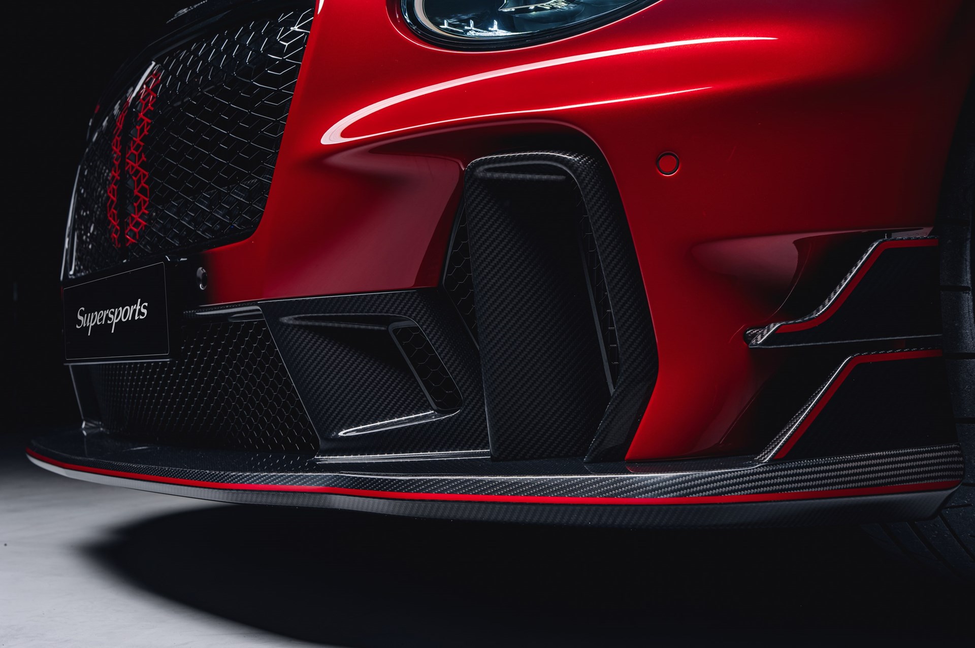 Bentley Continental GT Supersports Design Theme by Mulliner yksityiskohta